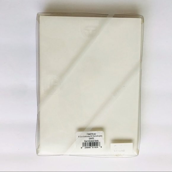 Lot of 4 Boxed Invitations Grapes Wine Winery - Picture 4 of 10